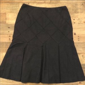 Authentic Chanel Quilted Pleated Skirt